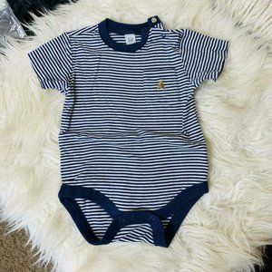 Baby Gap Striped Onesies Size 6-12 M